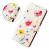Flower Family Forest Luxury Painted Leather Case Wallet PU Leather Book Style Cover for Samsung Galaxy S21 S22 S23 S24,A13 A15 A16 A06 A54...