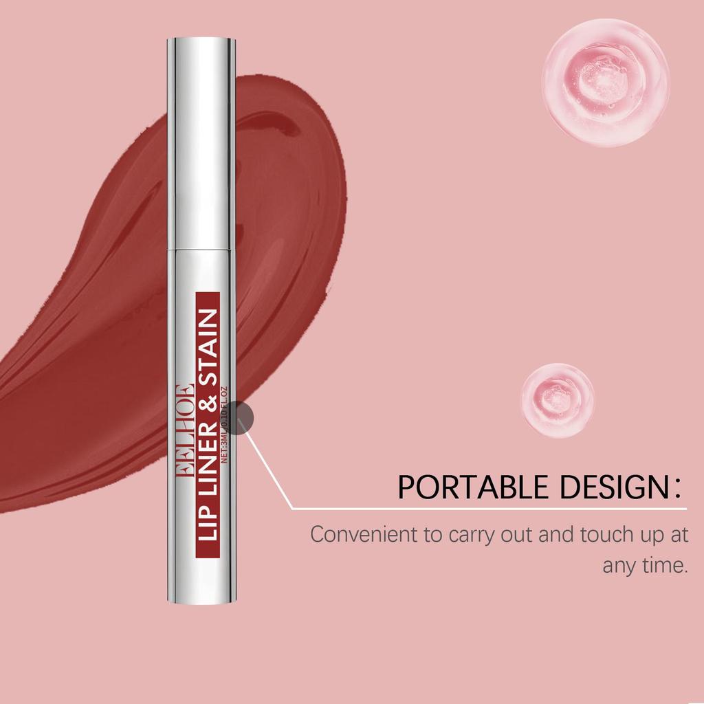 EELHOE Серия блесков для губ Peel-Off, натуральный, легкий цвет, красочный, увлажняющий, многоцветный карандаш для губ