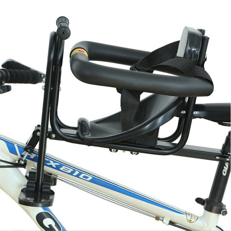 Front Bicycle Seat Child Safety Child Saddle with Pedals