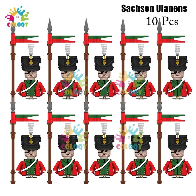 Kids Toys 22Pcs/10Pcs Napoleonic Wars Military Soldier Building Blocks Imperial Navy Figures Toys For Kids Birthday Gifts