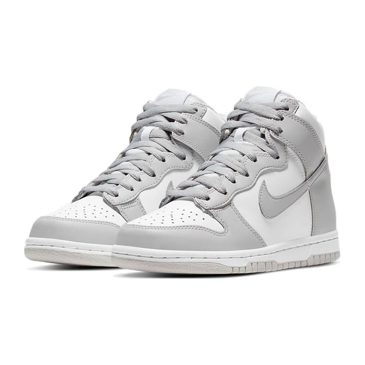 Nike Детские кроссовки Dunk High GS Vast Grey белые DB2179-101