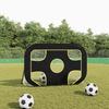 VidaXL Football Goal Net with Target 120x80x80 Cm Polyester, Net, Football Target Net, Football Net 93761