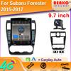 9,7-дюймовый вертикальный экран Tesla автомобильное радио для Subaru Forester 2015-2017 для Subaru WRX 2016-2020 GPS мультимедийная навигация