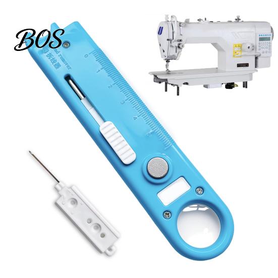 Mini Threading Helper 1/2Pcs 4-In-1 Sewing Threader Tool with Seam Remover, Magnifying Glass, Needle Accessory Magnetic Guide, Tools,