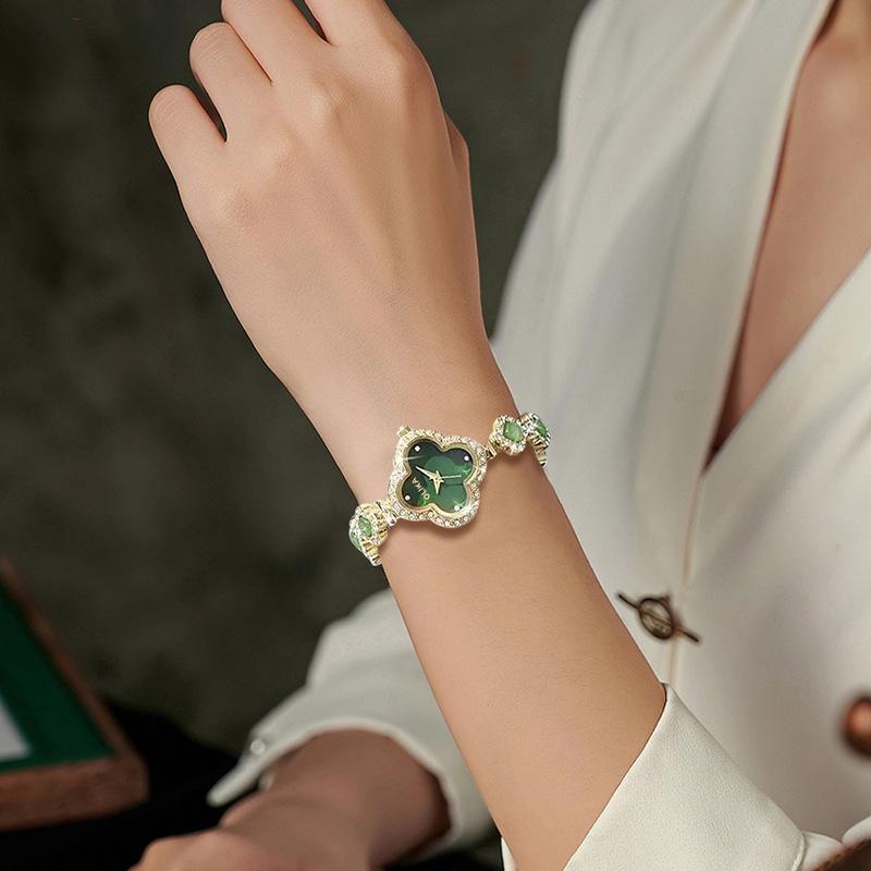 Новые роскошные женские часы высшего бренда с коробкой, водонепроницаемые женские кварцевые часы с четырьмя листами