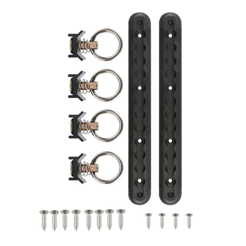 NEW-L-Shaped Track Rv Trailer Modification Fixed Circular Track Rv Accessories Slide Rail Lock