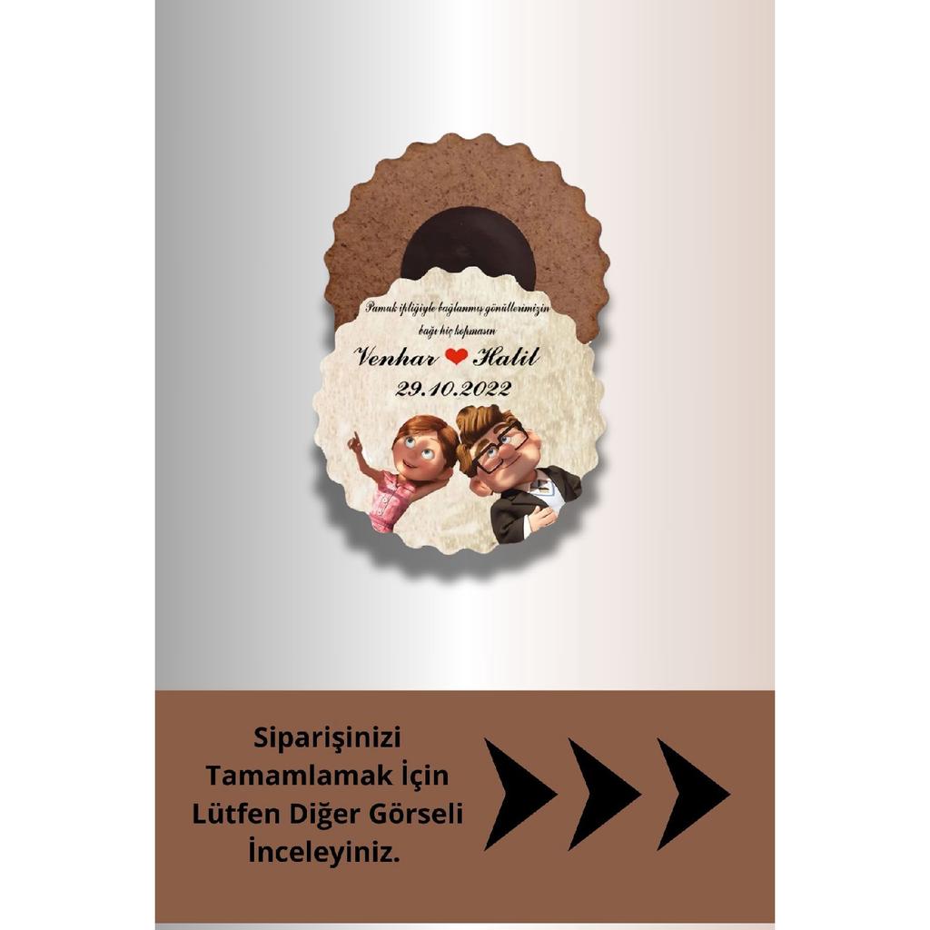 Promise, Engagement, Wedding Souvenirs 50 Pieces