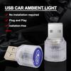 Новый Автомобильный Мини USB LED Подсветка Салона Декоративная Атмосферная Лампа Для Subaru Impreza Legacy WRX STI BRZ Forester Ascent Levorg XV