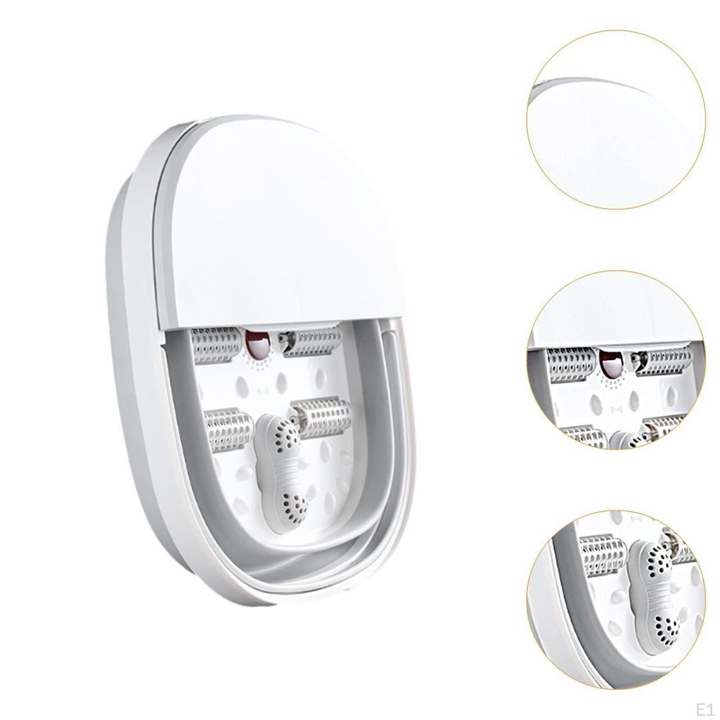 Складной массажер для ног СПА с контролем температуры, ванна для замачивания, переносные ролики для замачивания