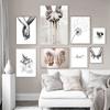 Black White Romantic Hand In Hand Poster Print Canvas Painting Modern Love Quotes Wall Art Picture for Couples Lovers Room Decor