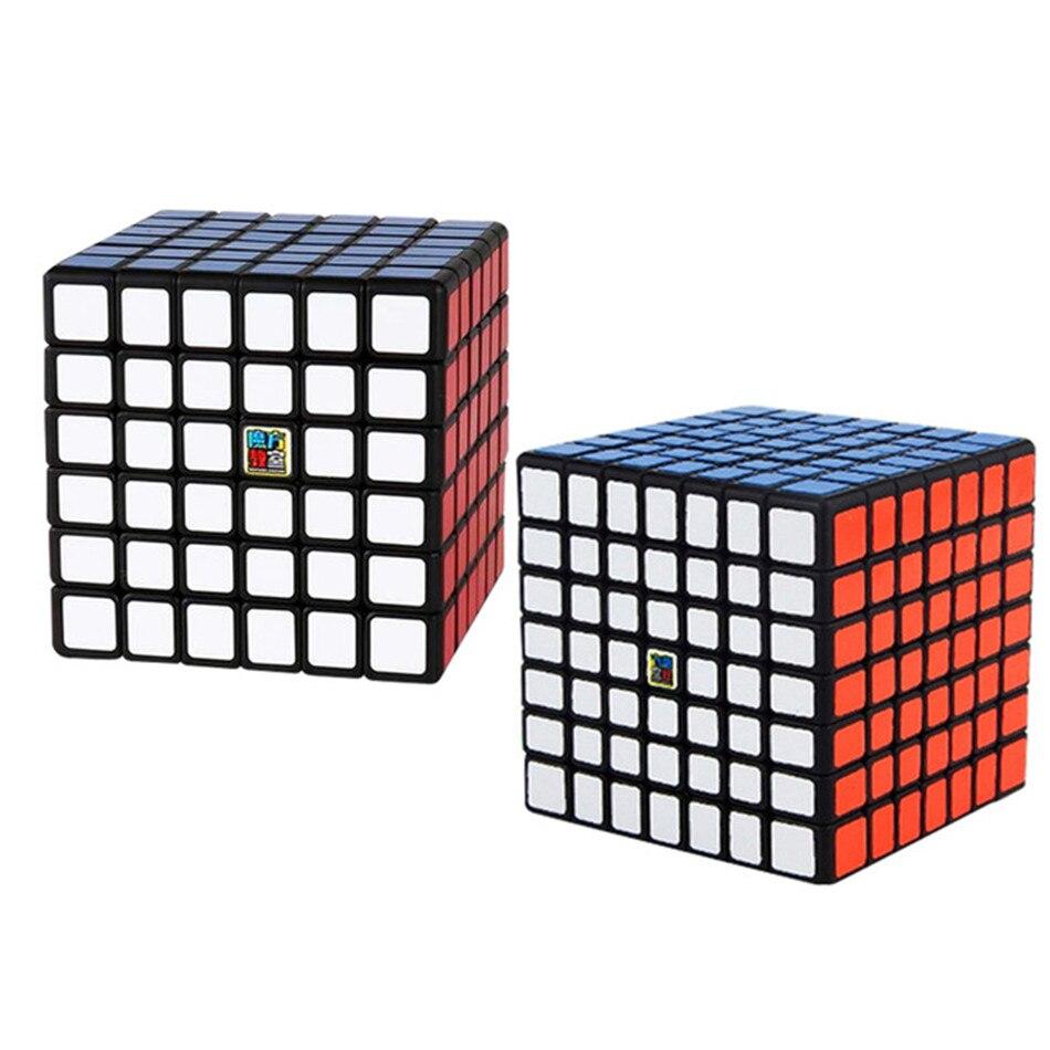 Moyu Meilong Speedcube черная наклейка 6x6x6 7x7x7 8x8x8 Cube Magic 4x4 5x5 6x6 7x7 8x8 Speed ​​Puzzle Развивающая игрушка для детей