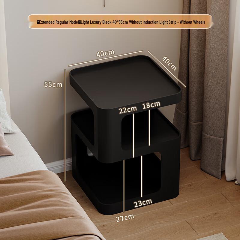 Minimalist Metal Bedside Table