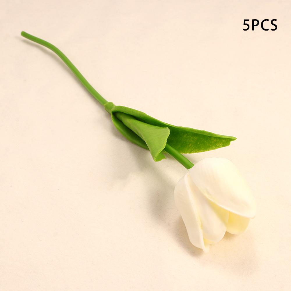 DIY Real Touch Гирлянда Свадебный букет Свадебная комната Искусственные цветы Тюльпан Искусственное растение Тюльпаны