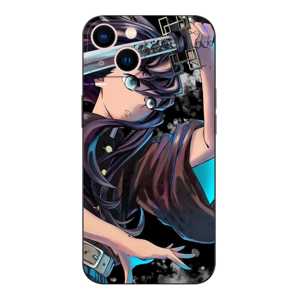 Черный чехол из ТПУ для ZTE Blade A3 A5 A7 2019 2020 A31 A51 A71 A7S V2020 L210 L8 smart vita 2022 v30 Tokitou Muichirou