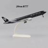 16/20 см Air New Zealand Boeing 777 747 Модель самолета Литье под давлением Сплав Металл Модель самолета Игрушки для домашнего декора Коллекция