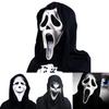 Get Ready To Haunt With Our Ghost Face Dress Party Decor Accessory Made With Soft Polyester Fabric