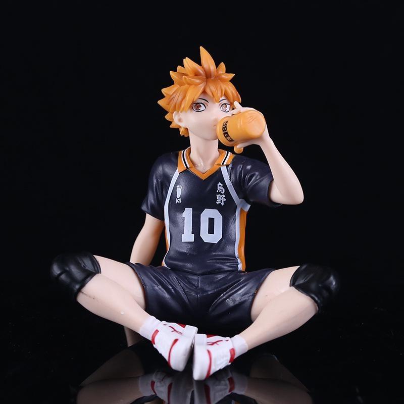 Аниме Haikyuu Hinata Shoyo Tobio Kageyama ПВХ фигурка пробка для лапши Коллекционная игрушка