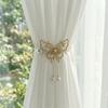 Gold Butterfly Curtain Buckle Metal Curtain Holdbacks Stylish Curtains Tie Rope  Home Decor