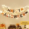 Halloween Hanging Decor: Flags, Flowers, and Ornaments for a Spooky Atmosphere