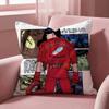 A-Akira ANIME Cushion Cover Multi-Scene Pillow Cover for Home & Car - Reversible, Soft & Durable for Daily Use