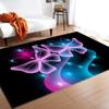 Большой ковер с 3D принтом бабочки для гостиной, напольный коврик для спальни, дома, модные коврики