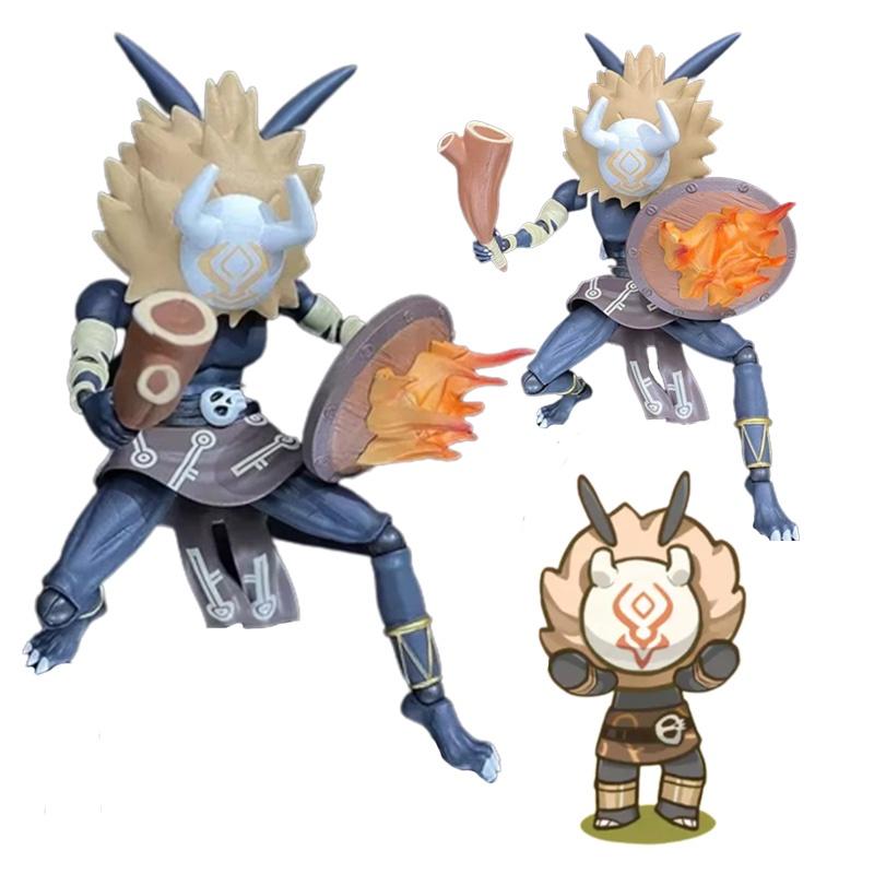 Оригинальная фигурка Figma Genshin Impact Пухлый солдат, 18,5 см высотой, подвижная