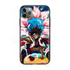 W-31 One Piece Luffy Soft Black Case for iPhone 11 12 13 14 15 6 7 8 X XS Pro Max XR Samsung  S21 S22 S23 S24 FE Ultra S8 Plus