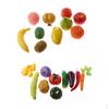 20Pcs Artificial Vegetables Fruits Food Display Photography Prop