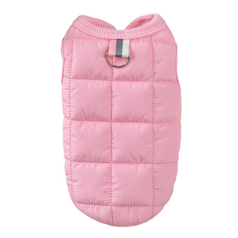 Зимняя теплая одежда для собак для маленьких собак, щенков, кошек, пальто, мягкая флисовая подкладка, куртка для домашних животных, жилет для чихуахуа, наряды для мопса, костюм Йорки