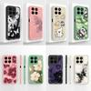 For Honor X5 X5B Plus X6 X6A X6S X7 X7A X8 X8A X8B Cover Case Popular Butterfly And Note Flowers Super Shockproof Soft Silicone Bumper For Huawei Capa