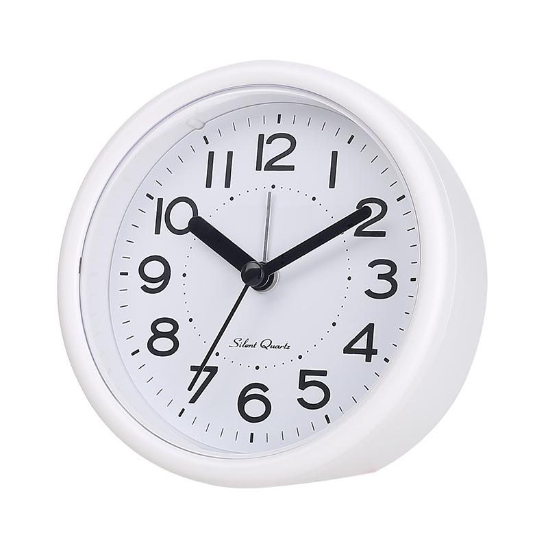 Bedside silent alarm clock, student wake-up tool, children's boys and girls study timetable, simple desktop mini alarm clock