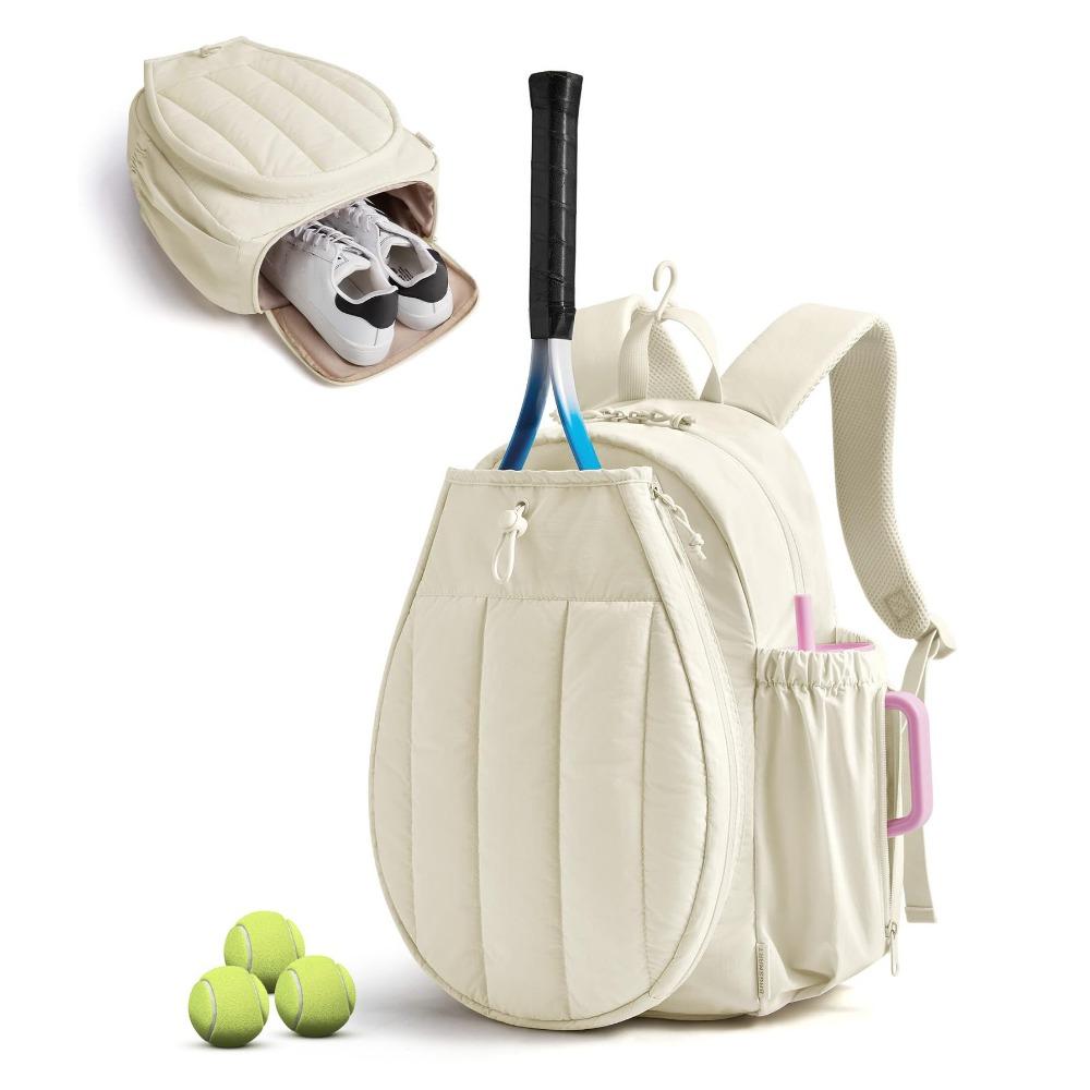 20L Tennis Racket Bag Large Capacity Sports Fitness Bag Pickleball Paddle Cover Travel