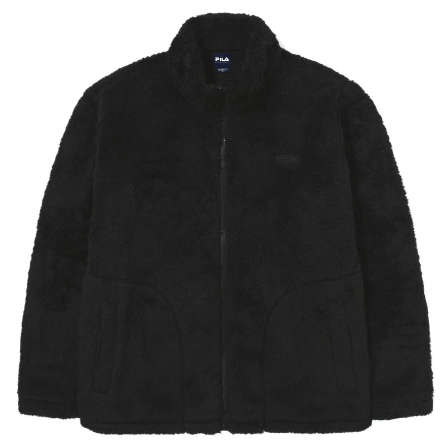 Fila Пальто с бархатистым ощущением Унисекс Черный FS2PLG4101XBLK