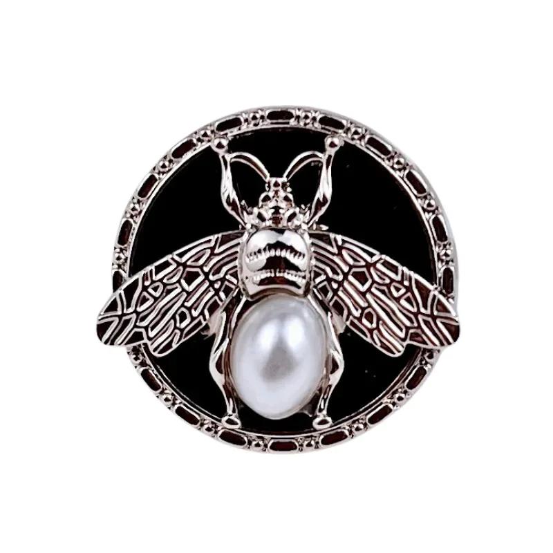 5 шт. креативных пуговиц в виде пчелы 18/23 мм, трехмерные металлические пуговицы в виде пчелы, красивые пуговицы на ножке, аксессуары для одежды