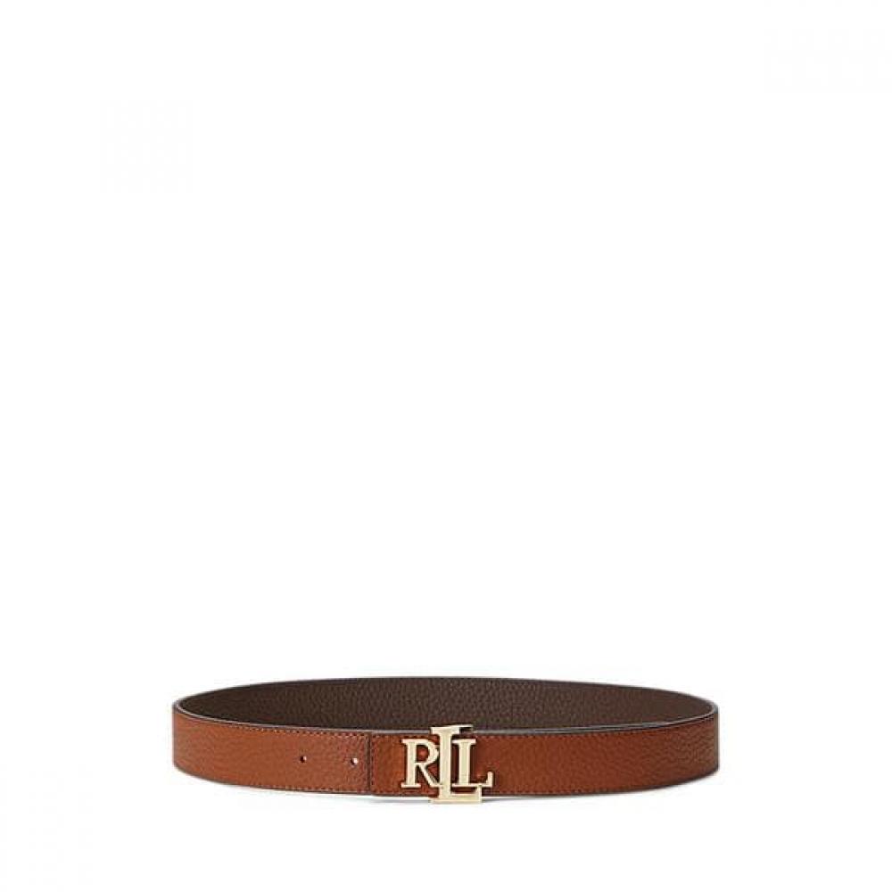 Ремень с логотипом Lauren Ralph Lauren, двусторонний, из фактурной кожи Walrblt0f320132200