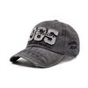 Adjustable brim digital embroidery baseball cap suitable for men and women, breathable and comfortable casual duckbill cap