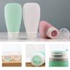 Silicone Travel Toiletry Bottles Leakproof Lotion Bottles Cosmetic Storage Containers  Travel