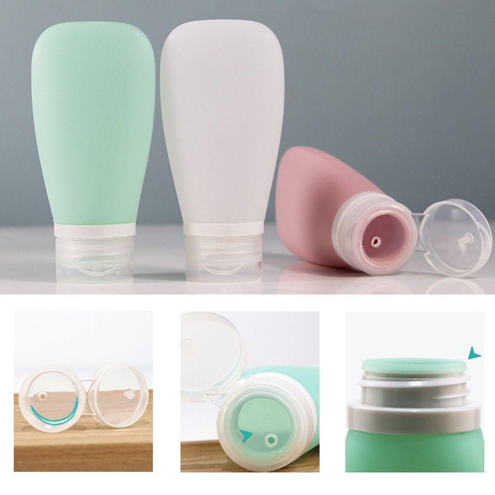 Silicone Travel Toiletry Bottles Leakproof Lotion Bottles Cosmetic Storage Containers  Travel