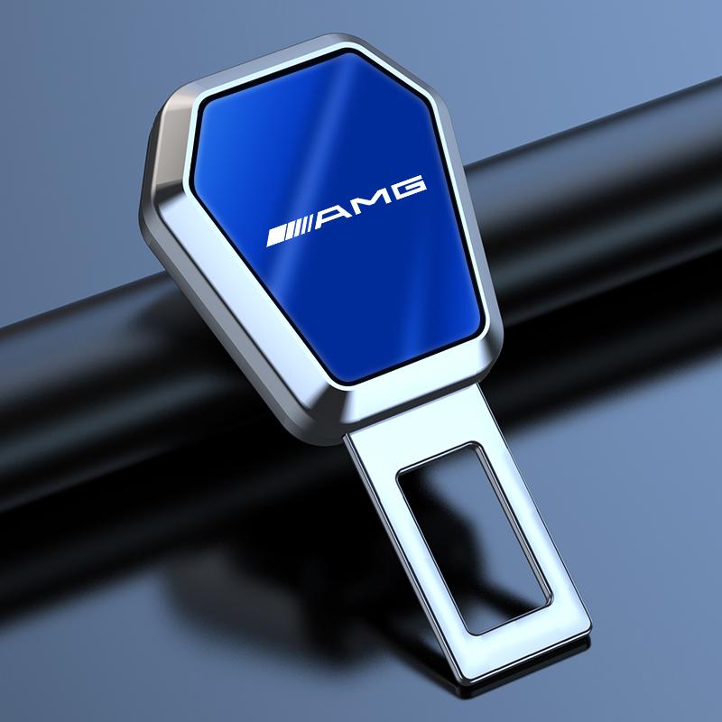 EXY1 2025 Hot Car Safety Seatbelt Lock Buckle Extension Plug Seat Belt Clip Extender For Mercedes Benz AMG W204 Class A W213 W220 CLS