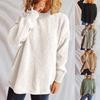 Women's Autumn And Winter Loose Pullover Sweater Fashionable Long-sleeved Round Neck Reverse Wear Sweater