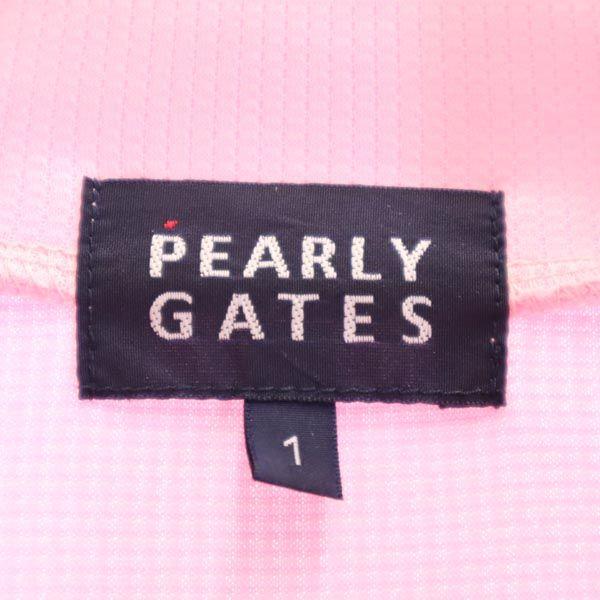 Pearly Gates Гольф Куртка с длинным рукавом на молнии 1 Розовый Блузон Женский Б/У