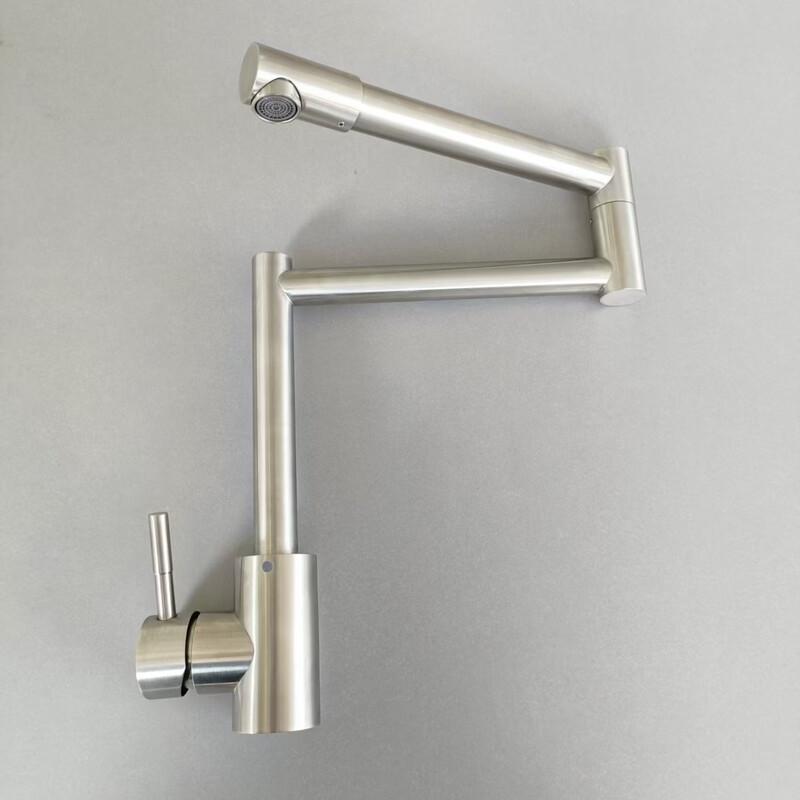 OEING Stainless Steel 360° Rotary Retractable Kitchen Faucet