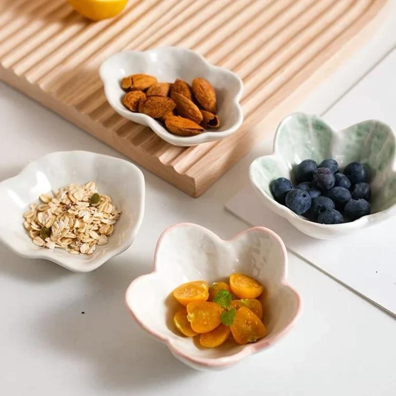 Керамические милые облака Соусники Соусница Горшочек Приправы Салатница Посуда Кухня Соевый уксус Тарелка для десерта в виде змеи