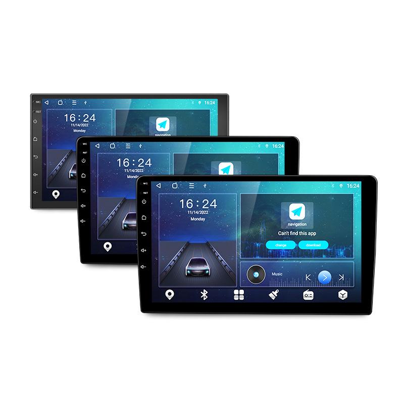 Универсальный 7-10-дюймовый экран для центральной консоли автомобиля с навигацией, камерой заднего вида и радио