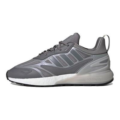 Originals ZX 2K Boost 2.0 Удобная сетка Нескользящие Прочные Низкие Кроссовки для марафона Унисекс Темно-серый GW0623