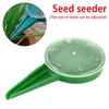 Дозатор семян Сеялка Разбрасыватель семян Сеялка для цветов Инструмент для садоводства Регулируемая садовая трава См. B3K0