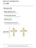S925 Korean Silver Zircon Cross Earrings - Single Diamond, Personal and Simple Design