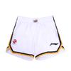 Li Ning CBA Series Color Block Mid Waist Comfortable Breathable Basketball Shorts Alliance Edition 24-25 Season Liaoning Team Men Shorts AAPU405-1