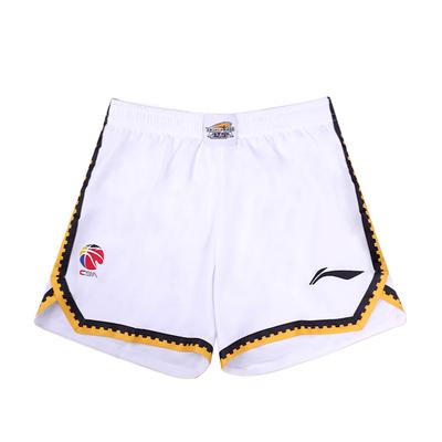 Шорты для баскетбола Li Ning CBA Series Color Block со средней талией, удобные, дышащие, Alliance Edition 24-25, сезон, команда Liaoning, мужские шорты AAPU405-1