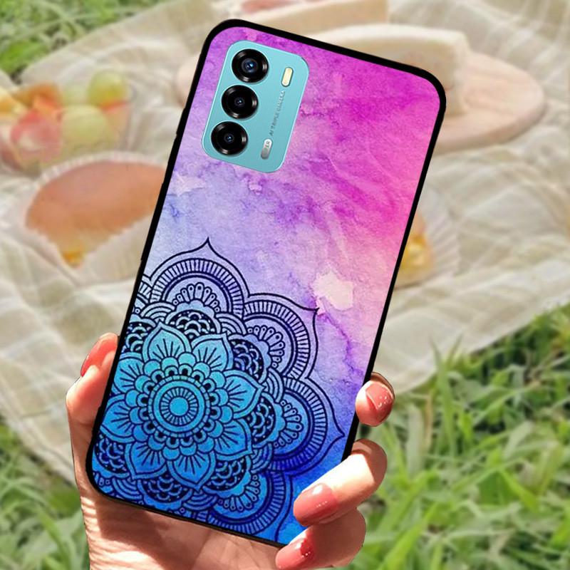 Чехол для ZTE Blade V40 Vita Мраморный чехол Ударопрочные силиконовые чехлы для телефона Для ZTE Blade V40 Vita V 40 Vita Задняя крышка Бампер